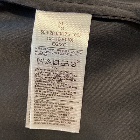 GAP SATIN WRAP DRESS SIZE XL BRAND NEW COLOR BLACK LENGTH 40”BUST 42” - Picture 8 of 12